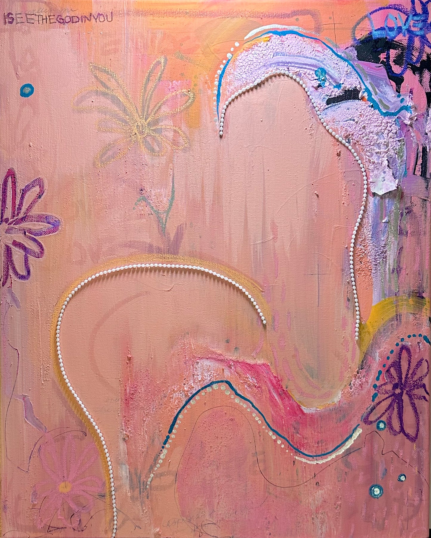 I see the God in You (Pink)