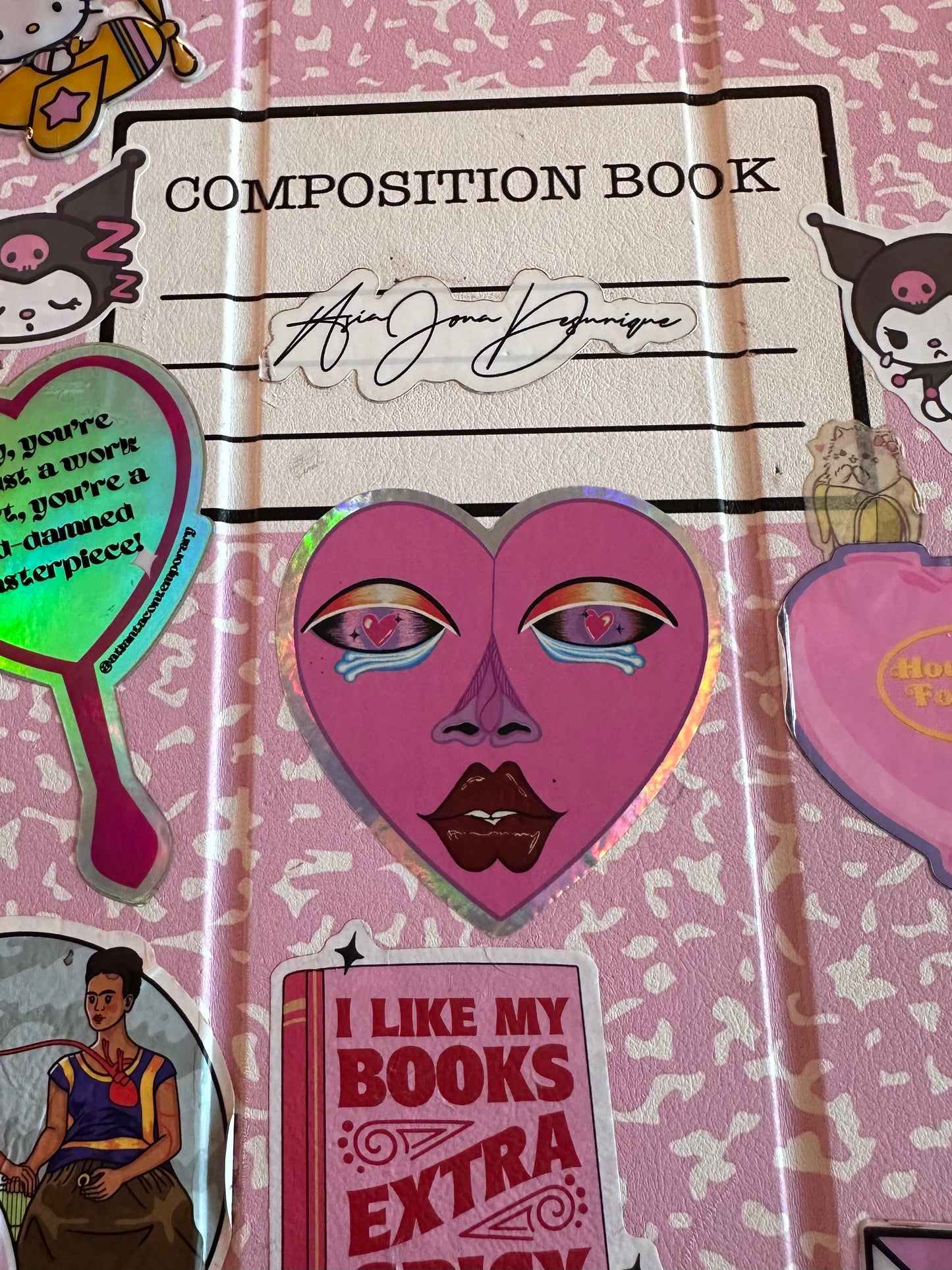 Love Faces Sticker
