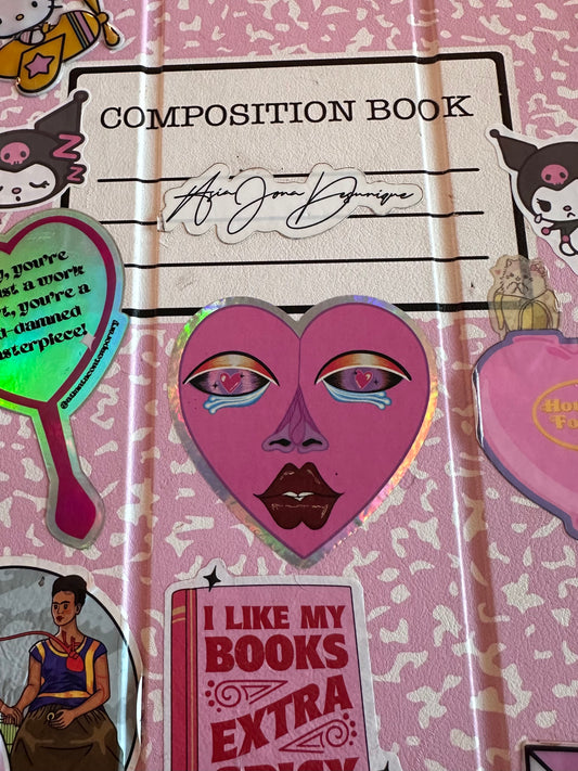 Love Faces Sticker