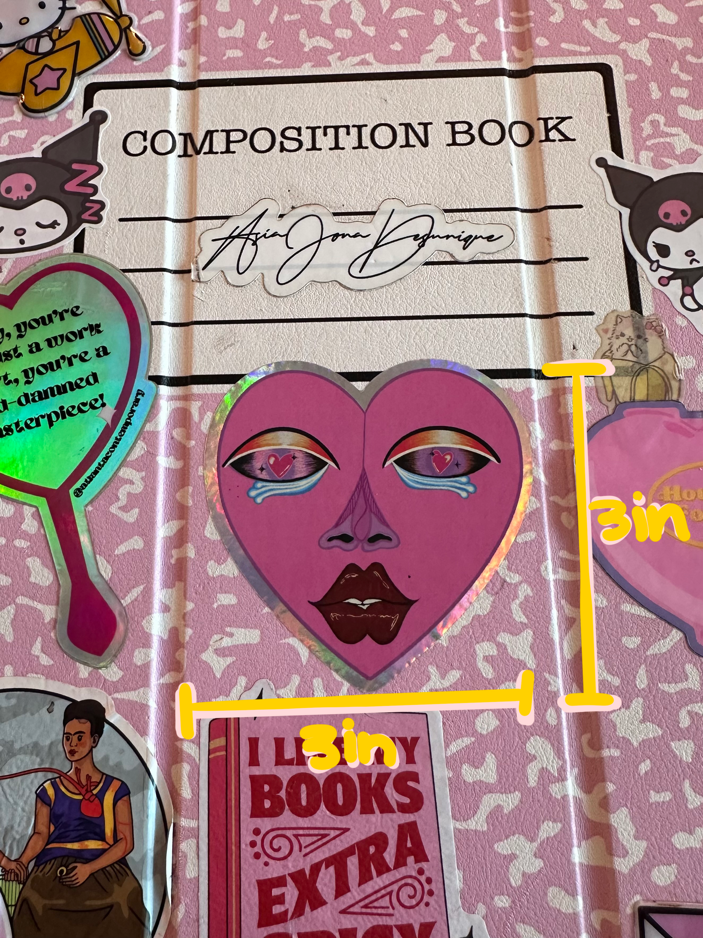 Love Faces Sticker